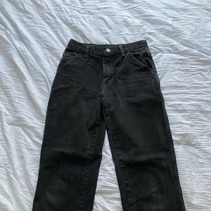 Black wrangles jeans